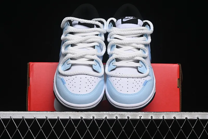 All categories Nk SB Dunk Series Nk SB Dunk Low High-end customized low-top sneakers Nike SB Dunk Low Blue Ocean Strappy low-top casual sneakers DD1503-101